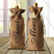 Jute Wine Bags